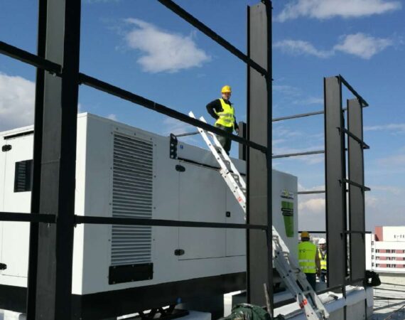 Доставка и монтаж и сервизиране на генератори Green Power