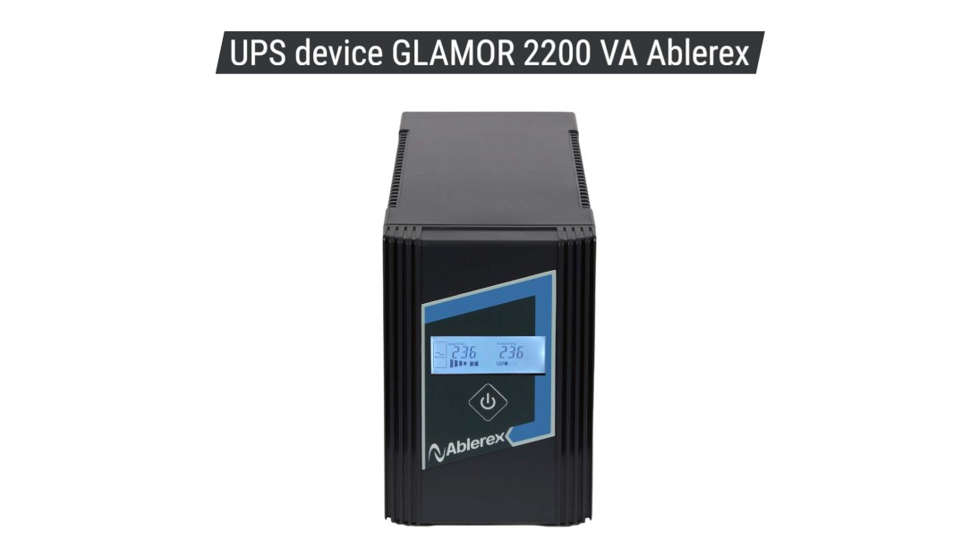 UPS device GLAMOR 2200 VA Ablerex - Backup-power