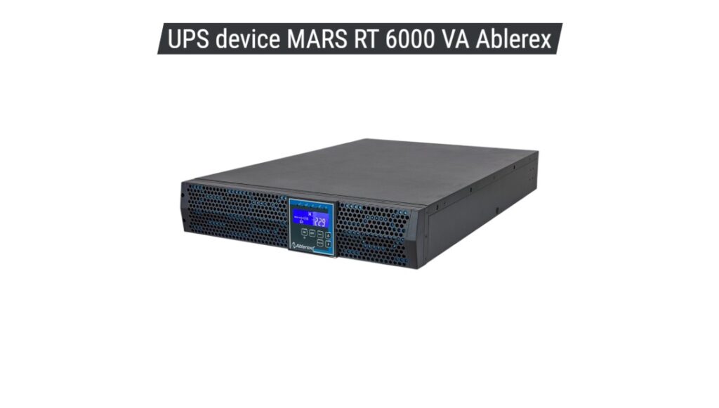 UPS device MARS RT 6000 VA Ablerex 01