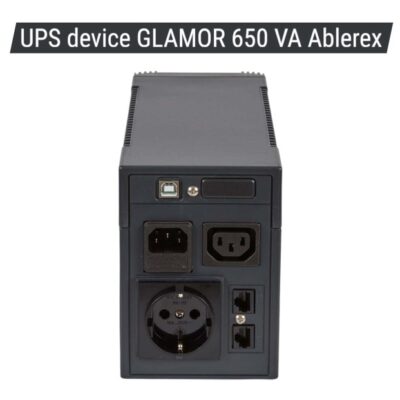 UPS device GLAMOR 650 VA Ablerex 02